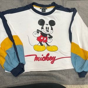 Zara Sweatshirt top Mickey Mouse
